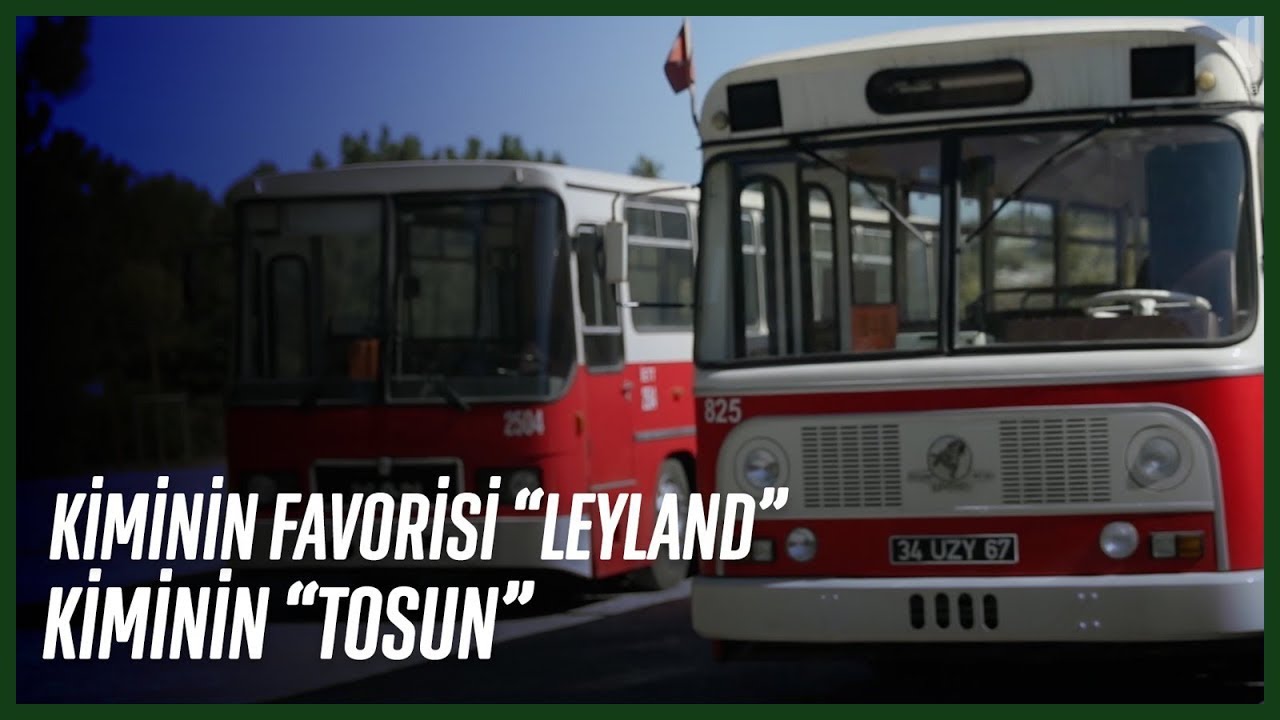 İETT Nostaljik Otobüsleri Kemerburgaz Kent Ormanı'nda!