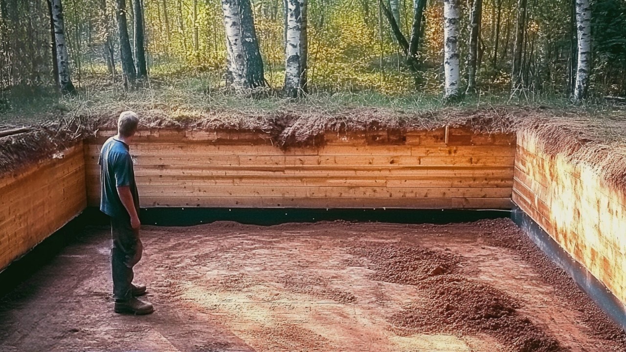 Двое Мужчин Строят ОГРОМНУЮ ХИЖИНУ под Землей | От Начала до Конца @lifeinthesiberianforest1