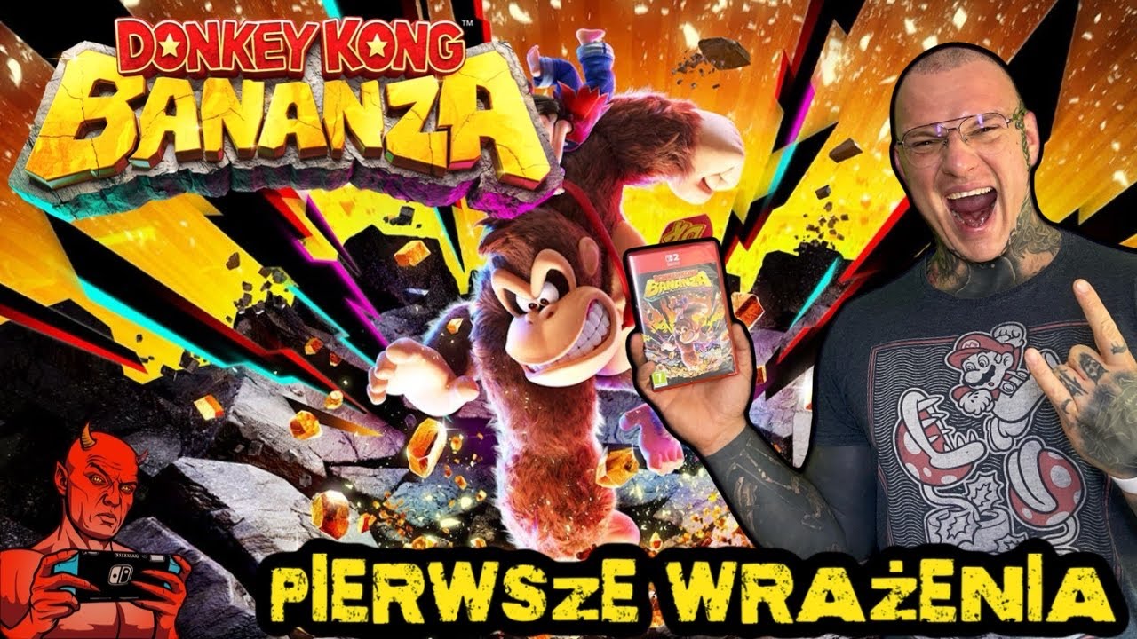 DONKEY KONG: BANANZA PIERWSZE WRAŻENIA