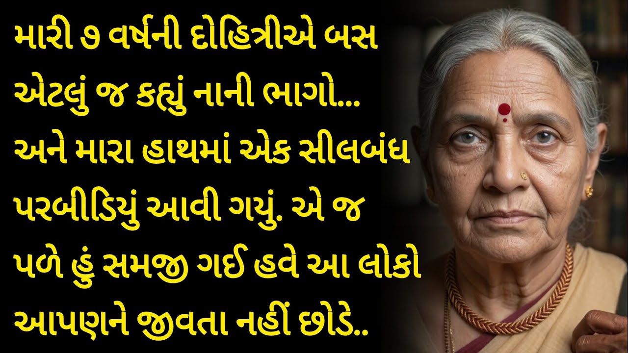 મારા હાથમાં એક સીલબંધ પરબીડિયું આવી ગયું. Gujrati story | varta 