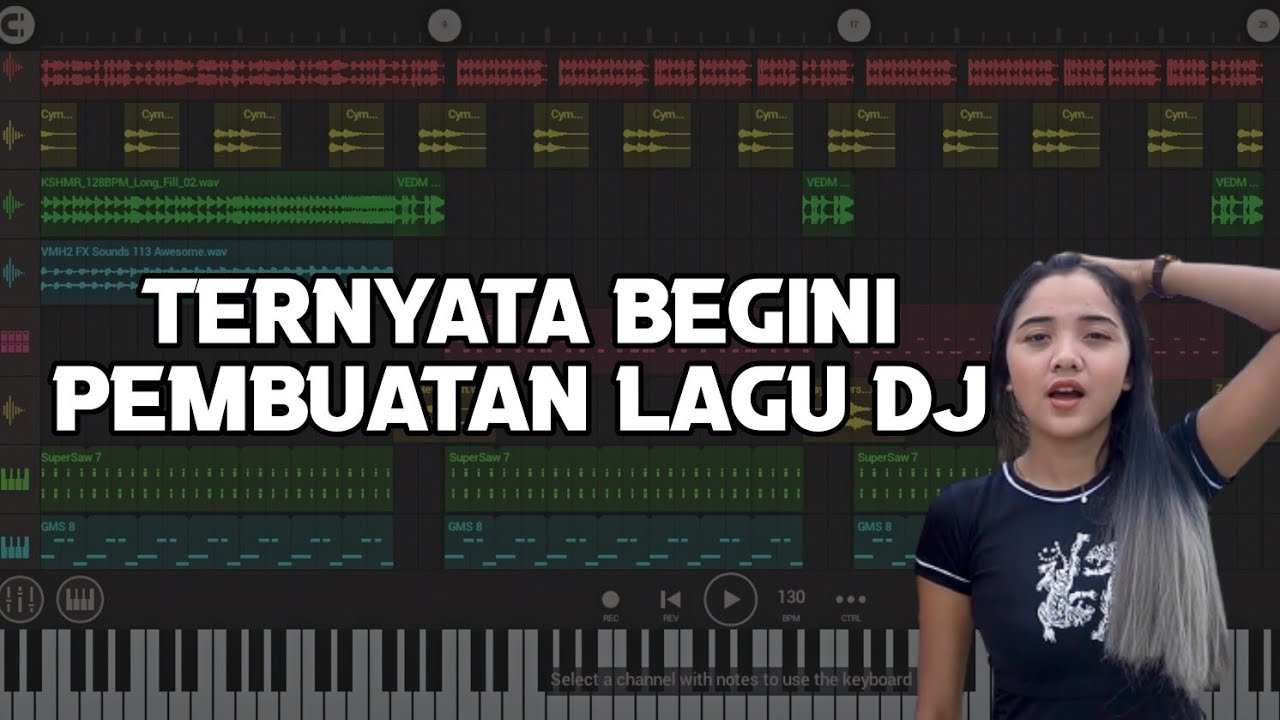 Buat Lagu DJ Dari Awal Sampai Jadi | FL Studio Mobile
