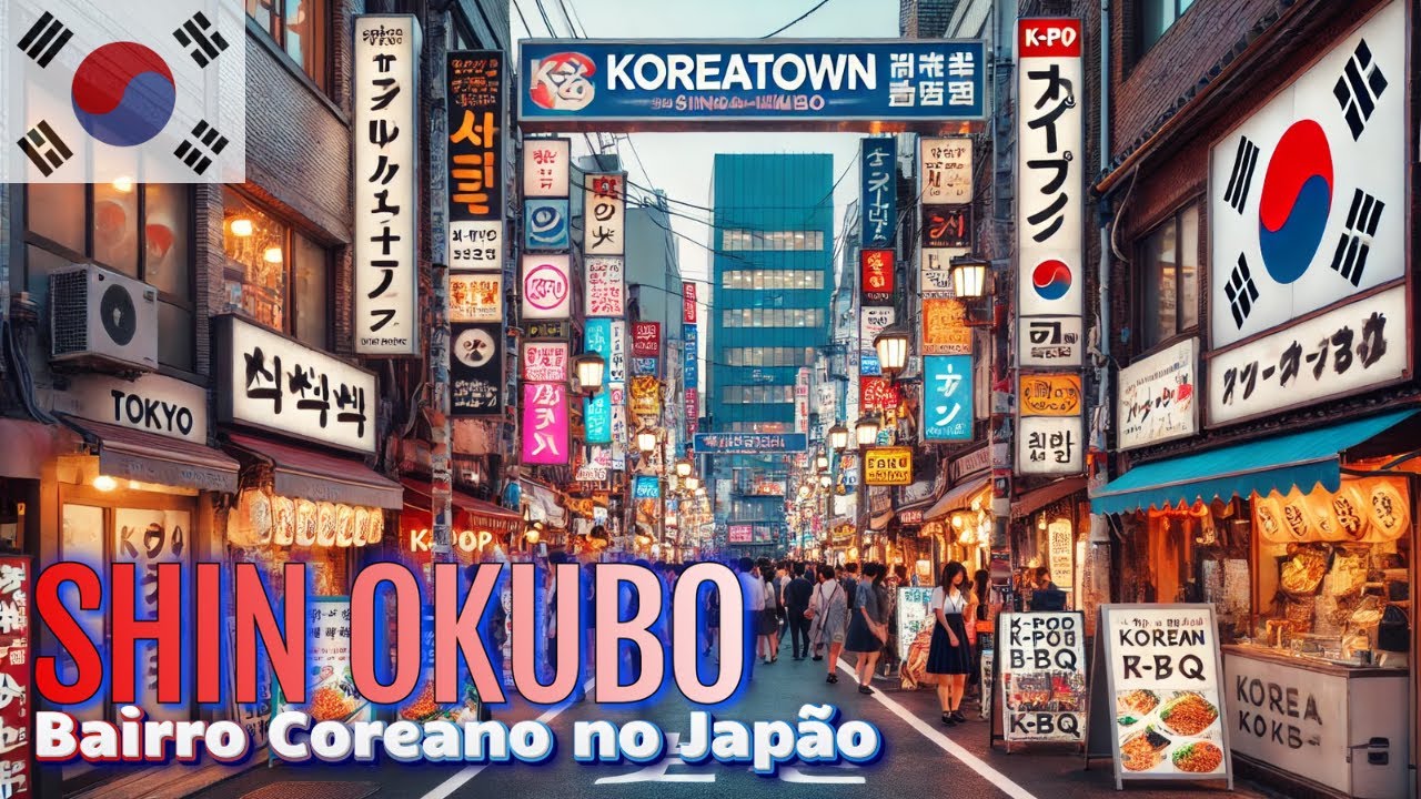 SHIN OKUBO - O Bairro Coreano do Japao