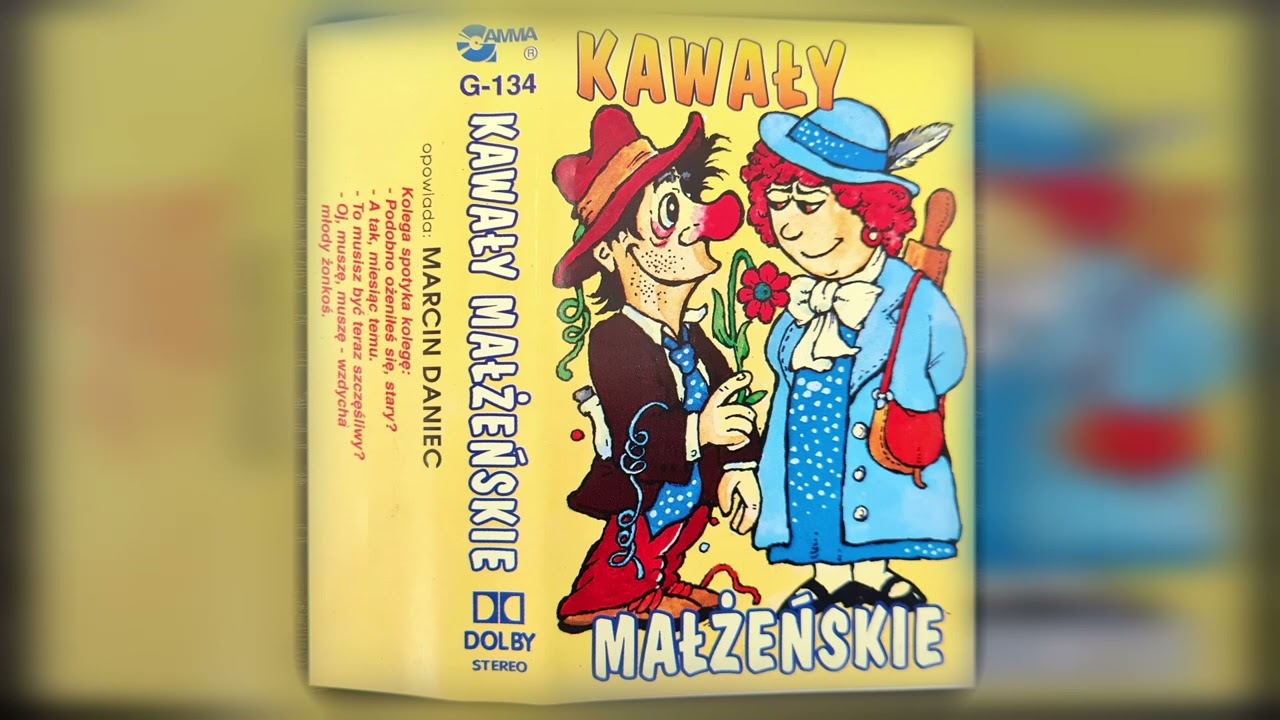 Kawały małżeńskie opowiada Marcin Daniec, zdygitalizowana kaseta magnetofonowa z 1992 roku