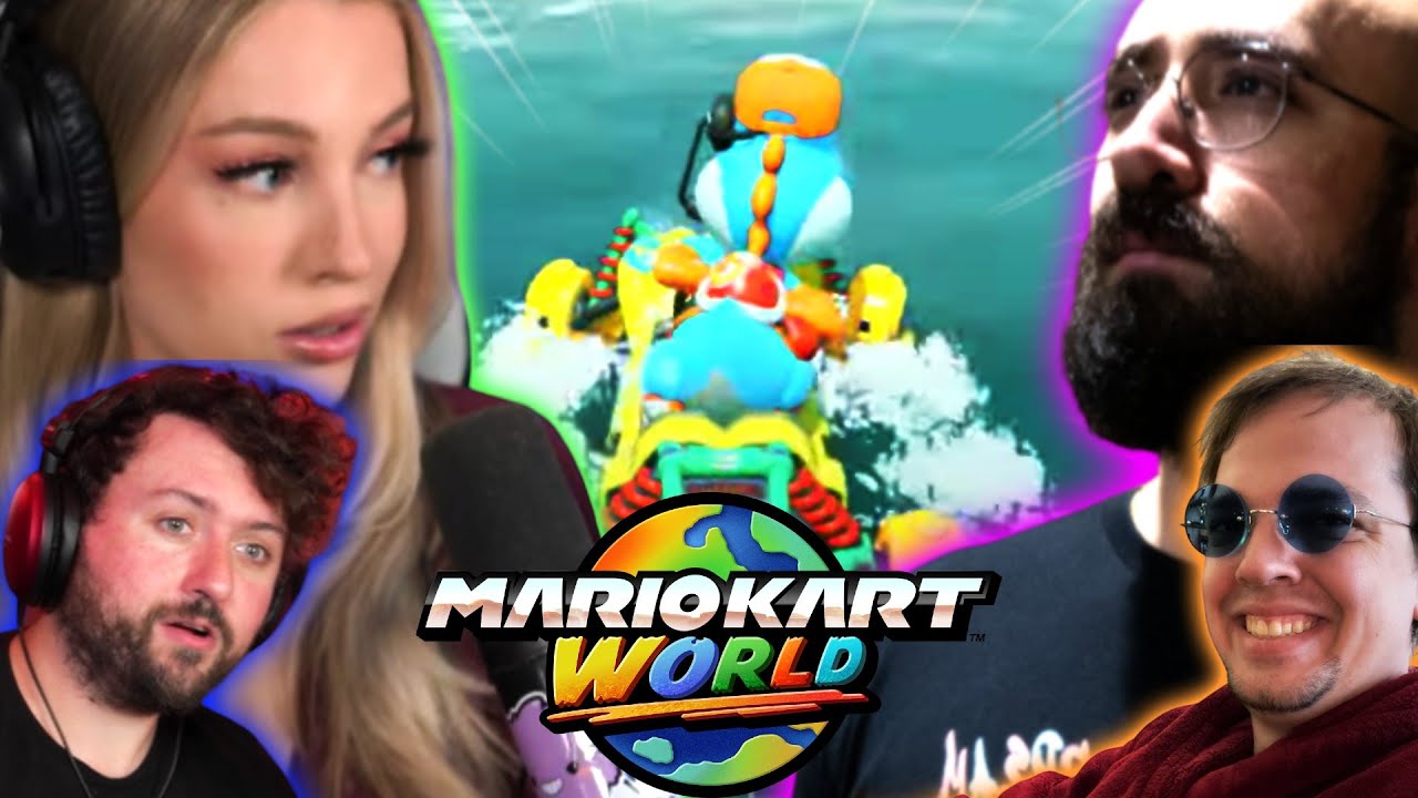 Emerome @ZeRoyalViking @MetalGear4rocks @TomFawkes Cause Chaos In Mario Kart World!!!