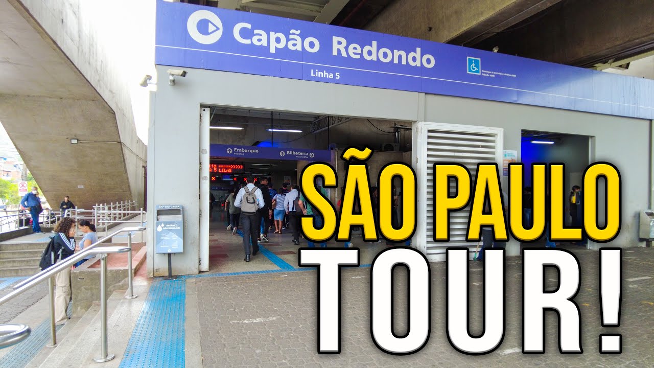 Walking São Paulo: Estação Capão Redondo a Estação Giovanni Gronchi