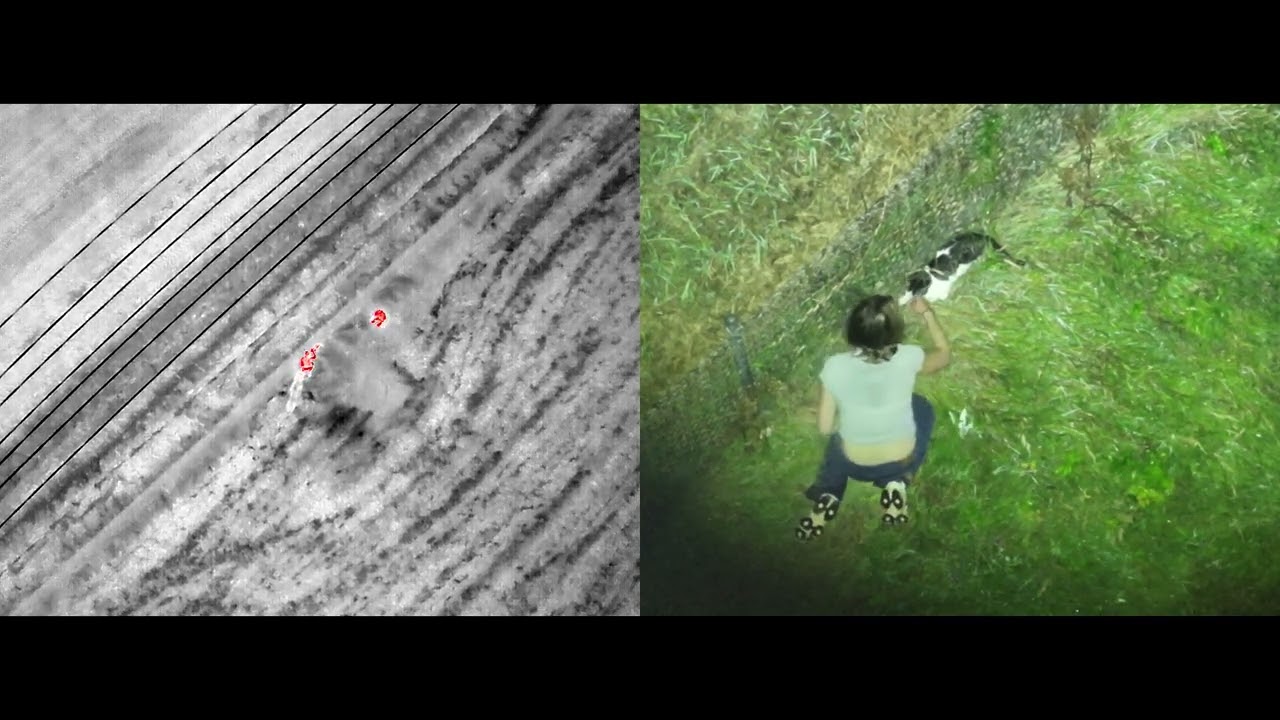 Thermal Drone Rescue: Lost Cat &ldquo;Oatmeal&rdquo; Found After 1+ Week by Busy Highway &mdash; Blue Earth, MN