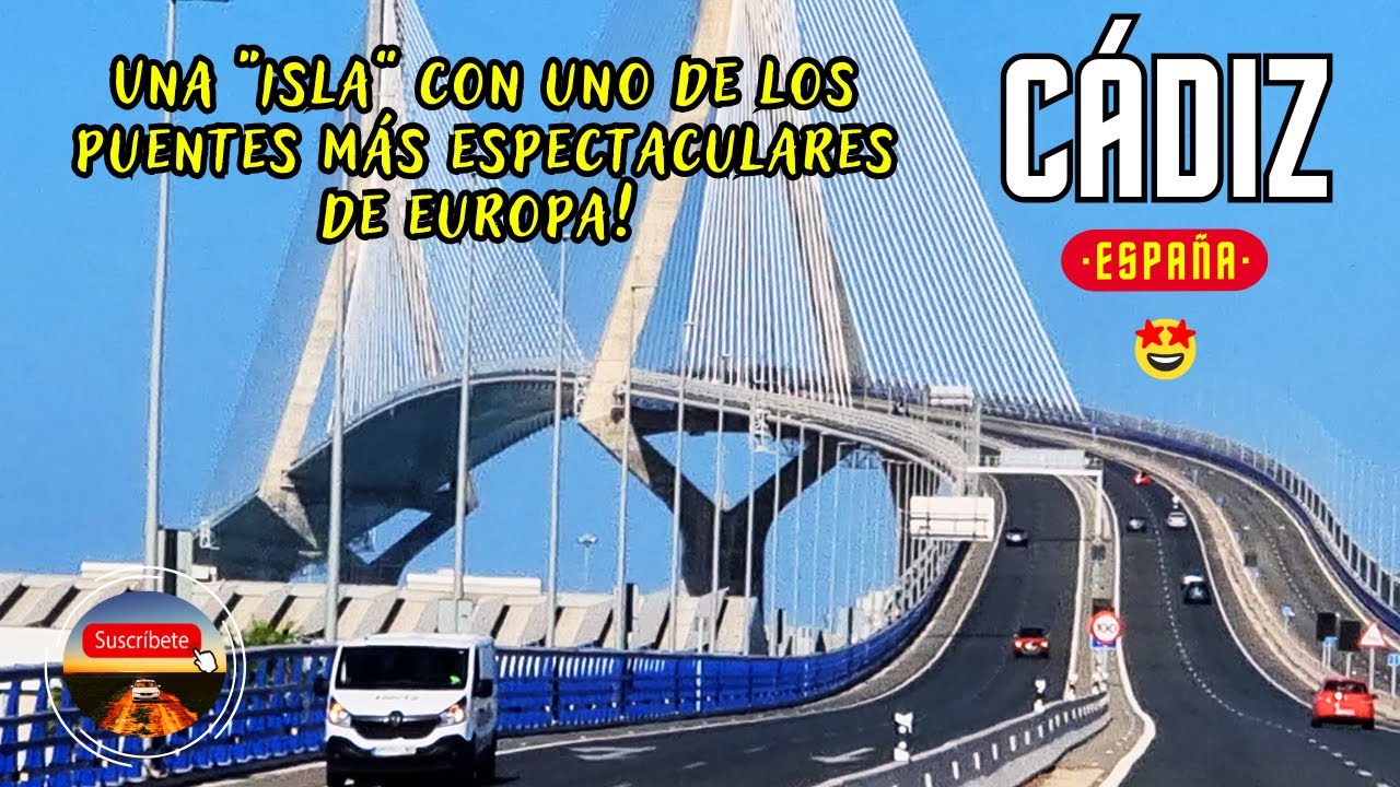 151 EUROPA EN CARRO🚗 De SEVILLA a CÁDIZ ⛩️ Y EL PUENTE MAS HERMOSO DE ESPAÑA⛩️ | Ciudad 87/ESPAÑA 🇪🇸