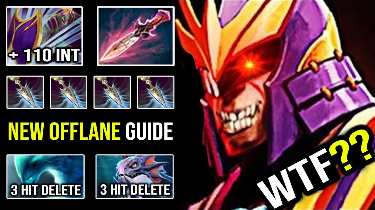 NEW CRAZY 7.28 Offlane Silencer Imba 3 Hit Deleted Morph with 110 Int Stole & 1st Item Witch Blade