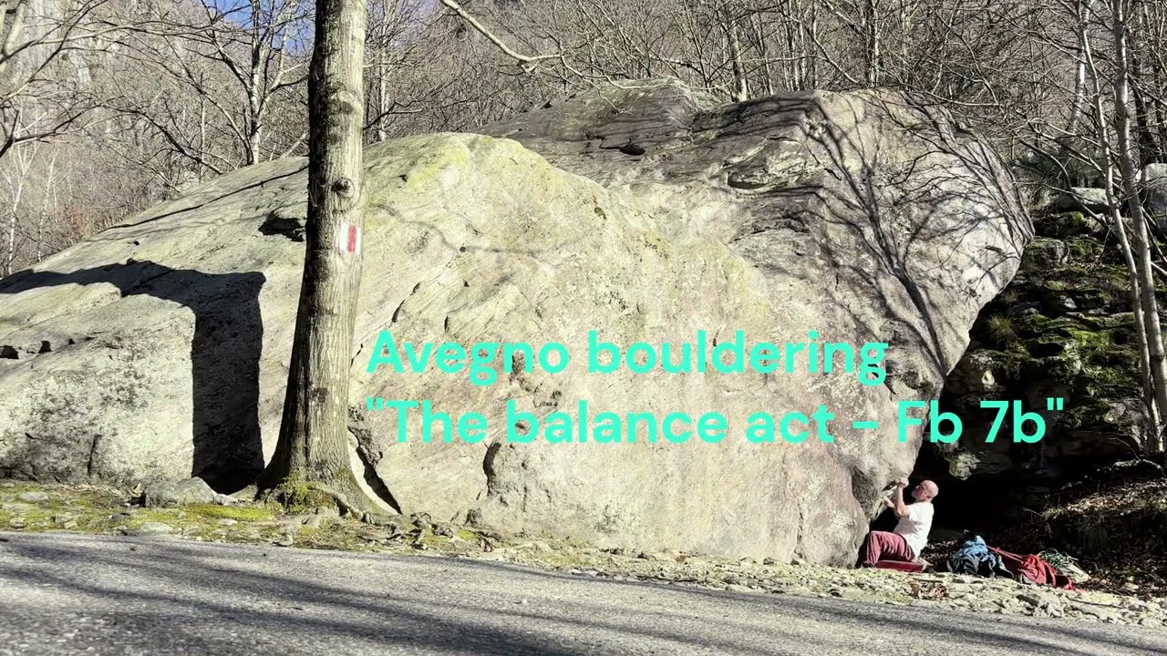 Avegno bouldering 