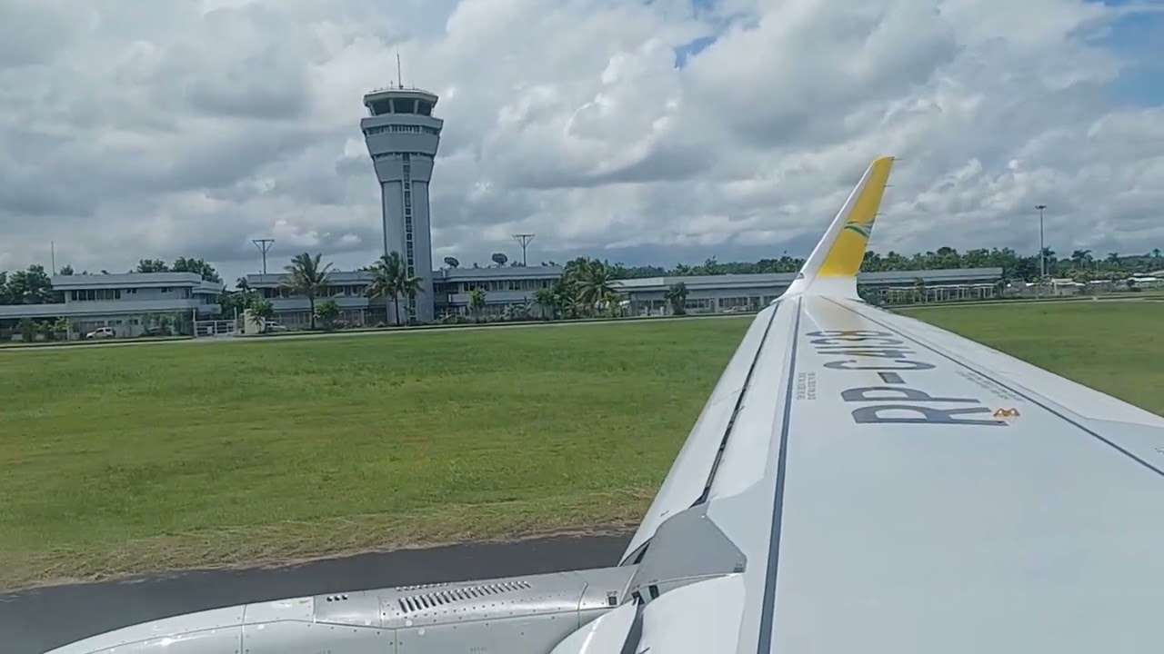 Cebu Pacific 5J454 (RP-C4138) A320-271N Pushback, Taxi, and Takeoff at Iloilo (ILO) #cebupacific