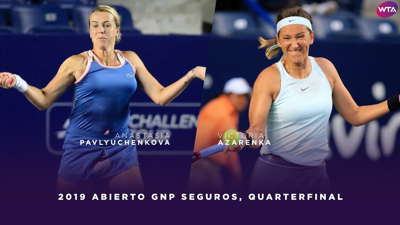 Anastasia Pavlyuchenkova vs. Victoria Azarenka | 2019 Monterrey Open Quarterfinal | WTA Highlights