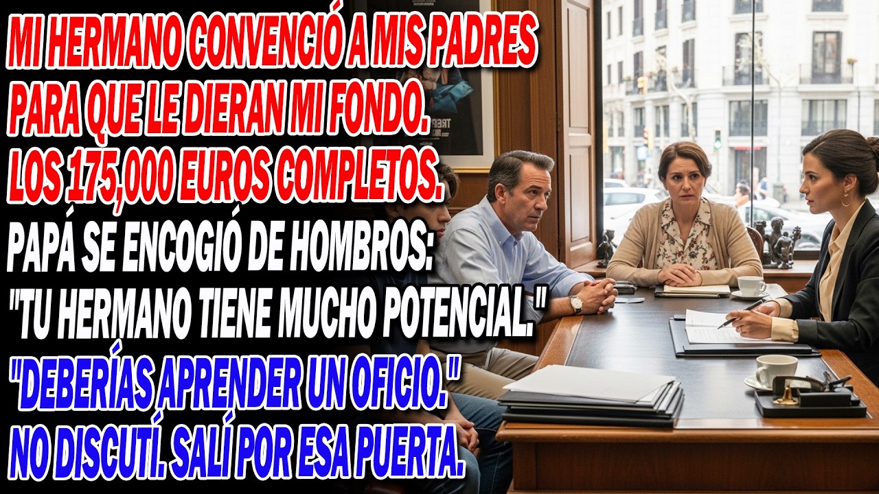 💼 💔👑 Cinco años después de que mi padre me echara para aprender un oficio: ¿Quién es el perdedor?