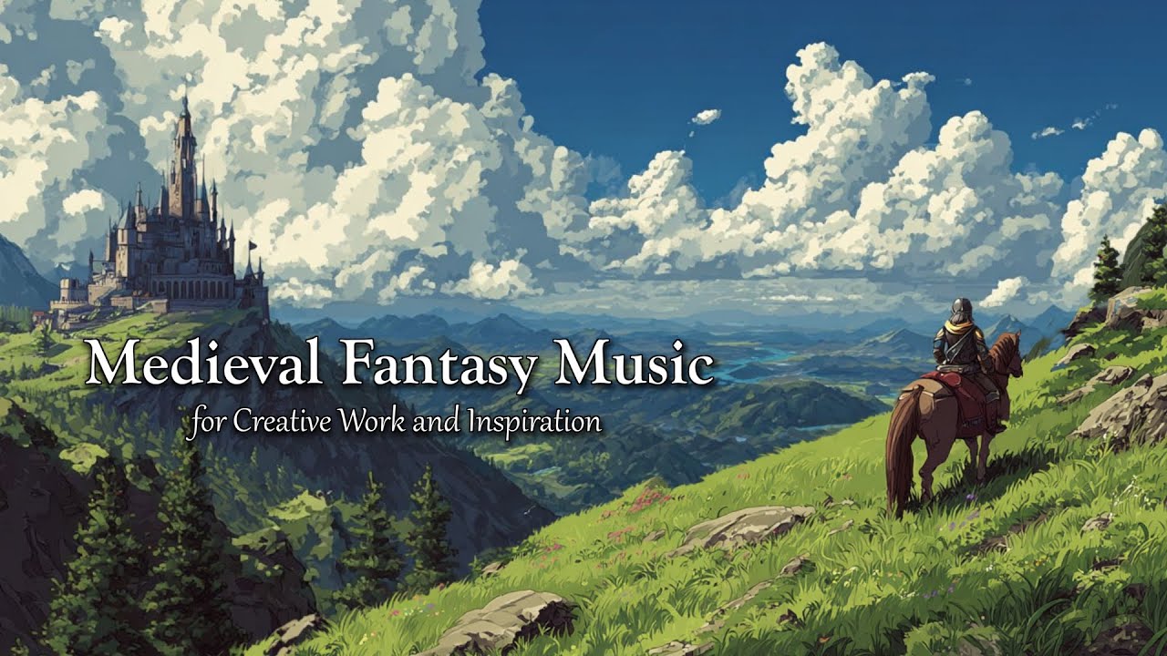 Fantasy Music for Focus and Productivity | Gentle Instrumental Soundscape
