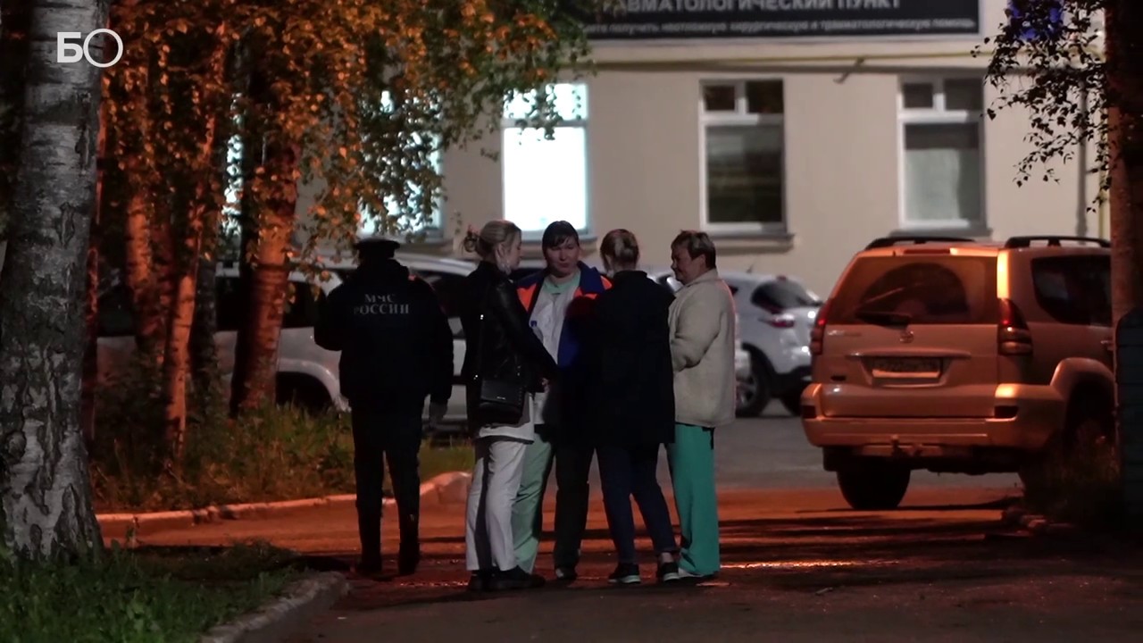 В корпусе Зеленодольской ЦРБ произошел пожар