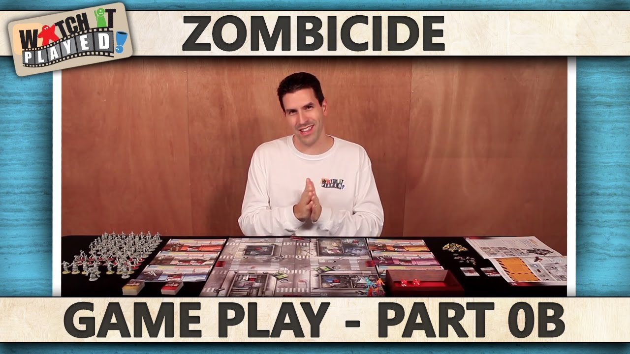 Zombicide - Gameplay 0B - The Scenario and Game Day!
