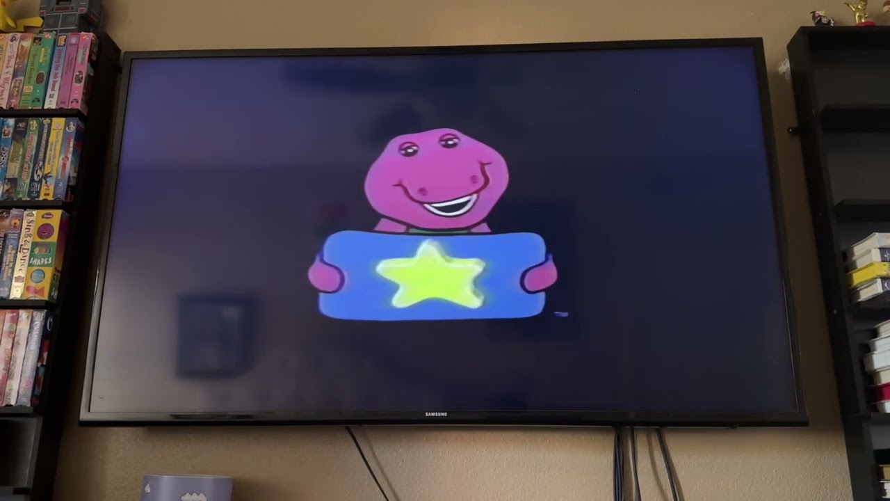 Opening To Let’s Pretend With Barney 2004 Screener VHS Side Label 057