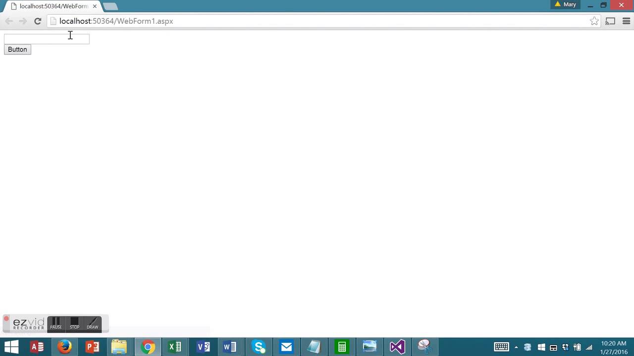 Creating Web Pages with Visual Basic & ASP.NET
