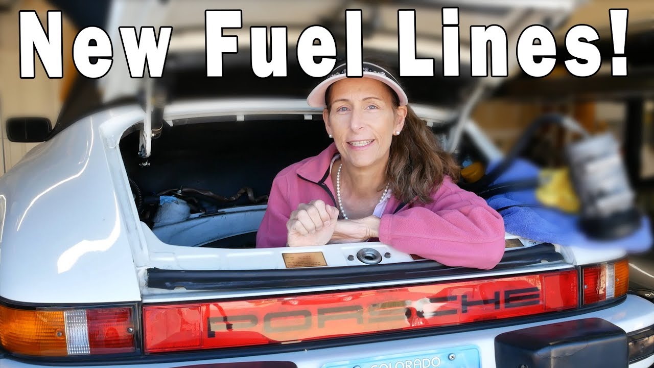 Budget eBay Porsche 3.2 Carrera Project Car #18 - New Fuel Lines!!