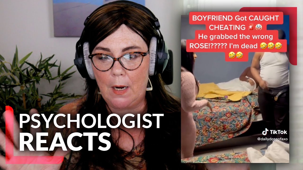 Blind Reaction to Narcissist Caught CHEATING