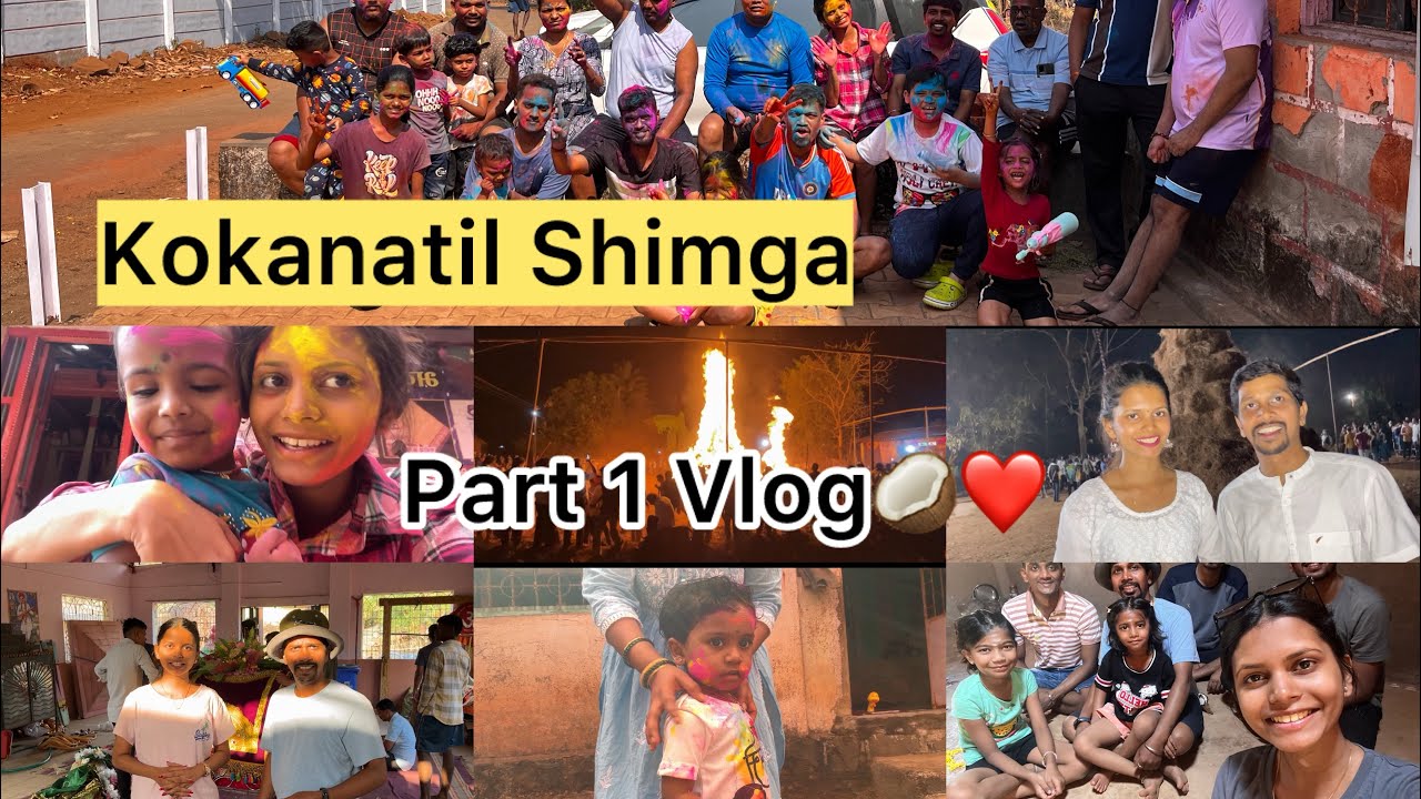 Kokanatil Shimga|| Vlog|| Part 1❤️🥥