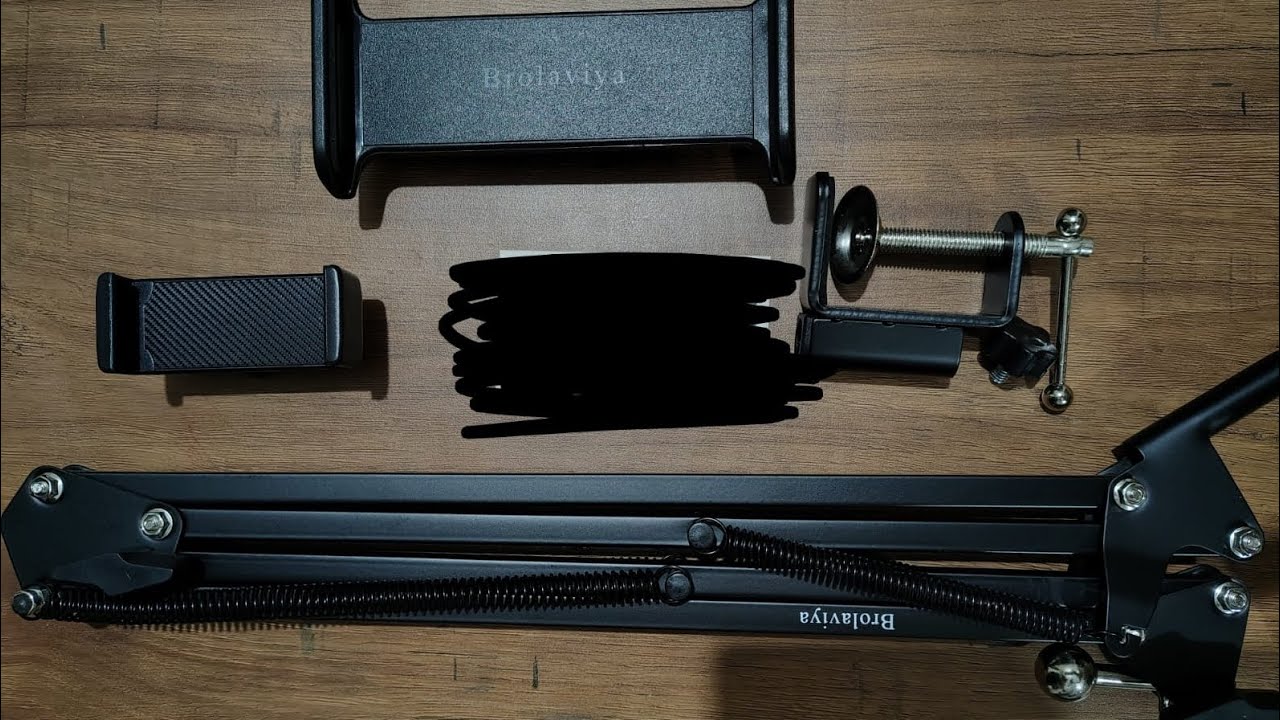 Brolaviya overhead video stand phone holder ( unboxing )