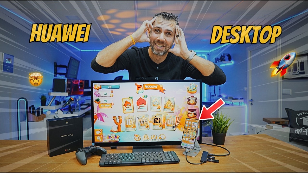 🔥 Ten telefon zastąpi Tw&oacute;j komputer 🚀 Tryb stacjonarny Huawei Mate X7 🤯