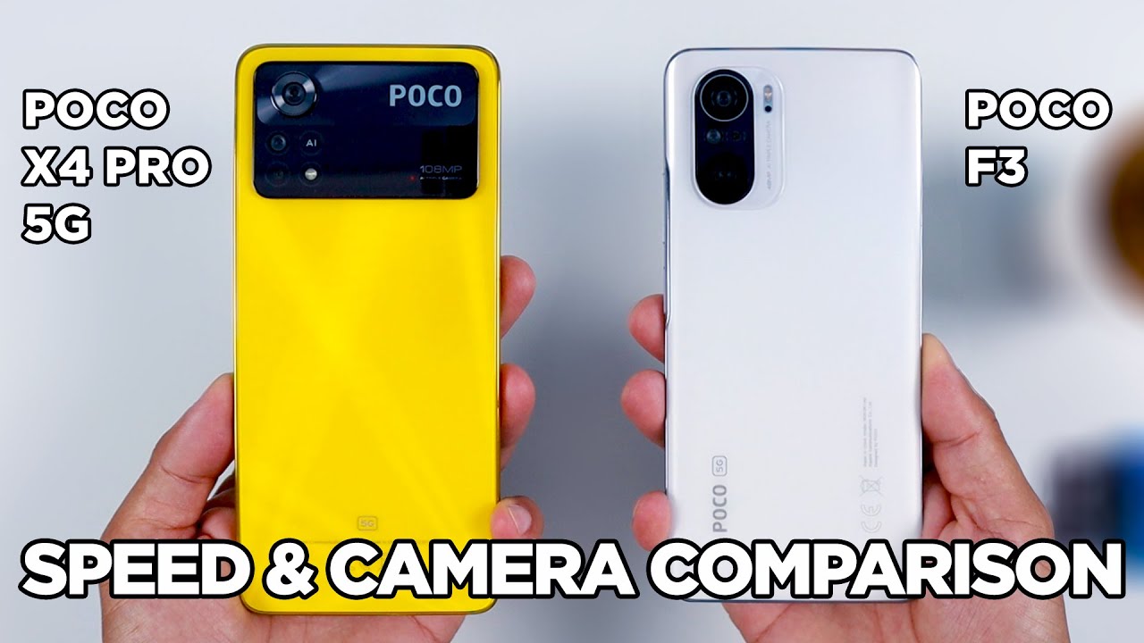 POCO X4 Pro 5G vs POCO F3 SPEED TEST & CAMERA Comparison | Zeibiz