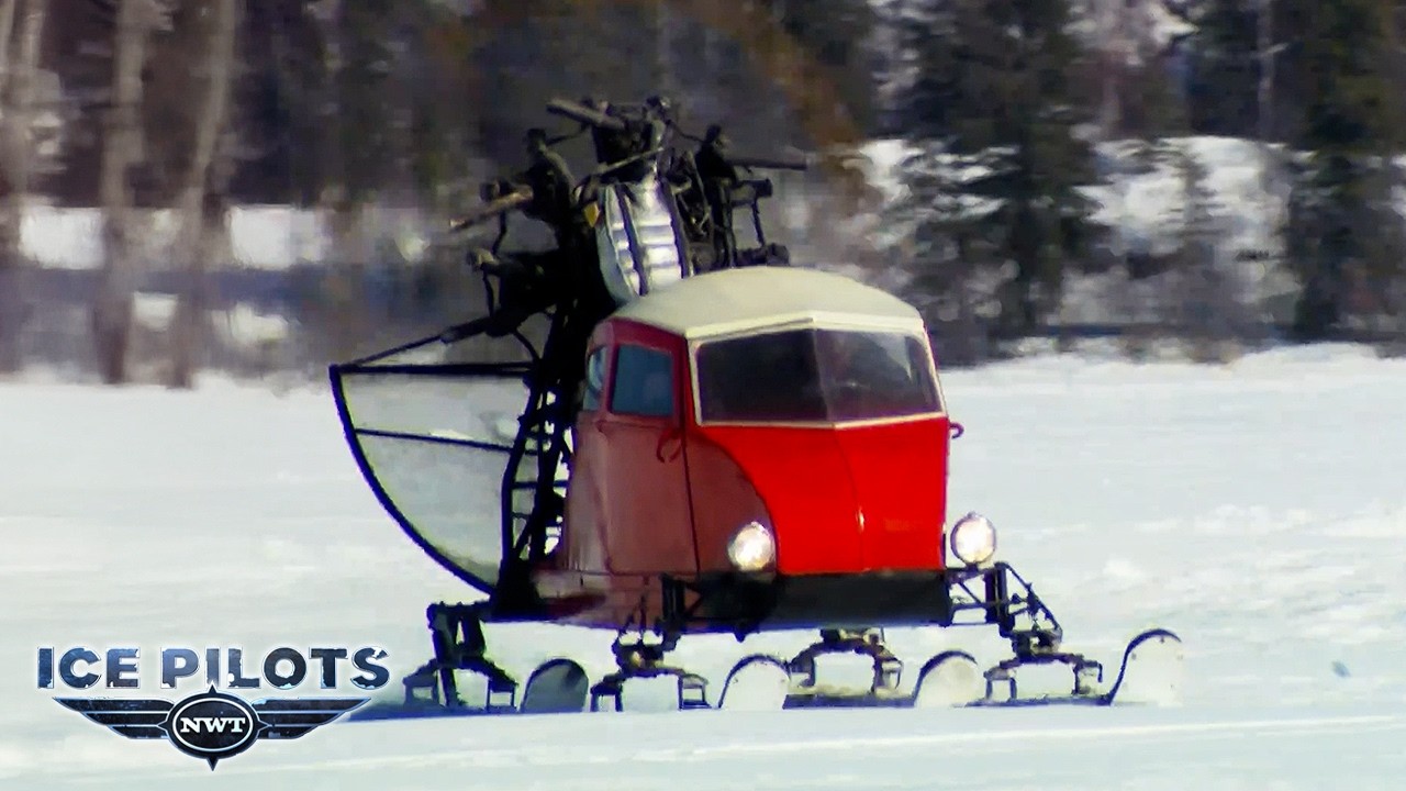 Wingless Snow Plane Faces Risky Test With No Brakes! | Ice Pilots