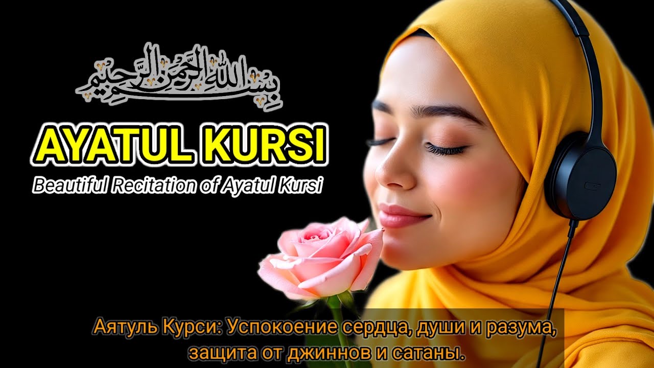 Прекрасное пение Аятуль Курси примиряет израненные сердца и души.