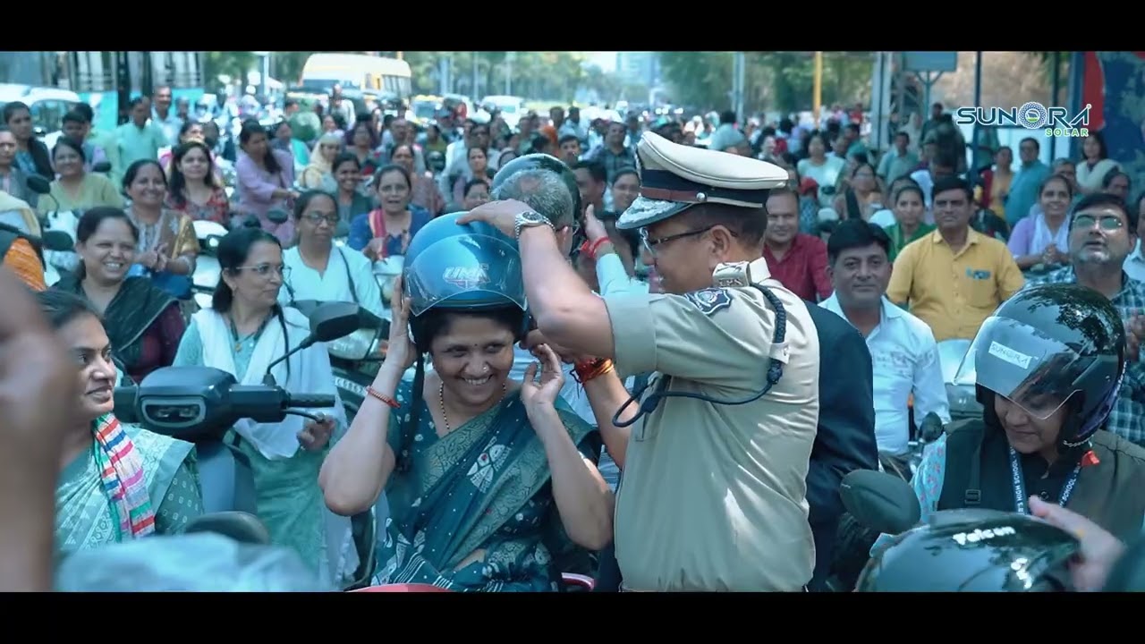 Helmet Awareness Campaign Highlights | Sunora Solar x Surat Police
