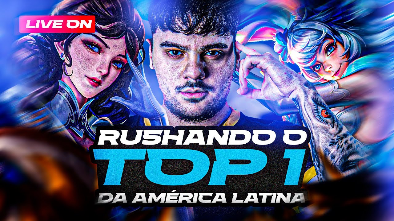 🟢⭐+1050 ESTRELAS⭐👑RUSH TOP 1 AMERICA LATINA👑 | Honor of Kings