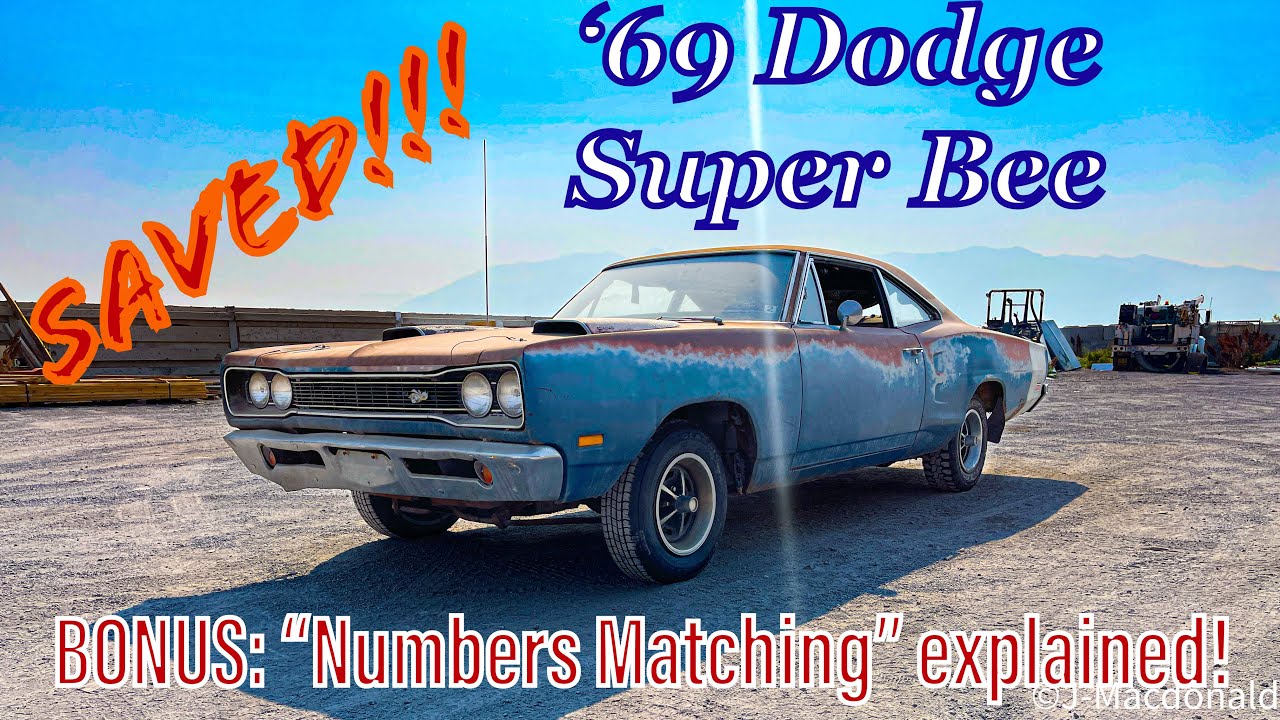 EP 76: Saved!! 1969 Dodge Super Bee. What makes this Bee special? Watch to find out.