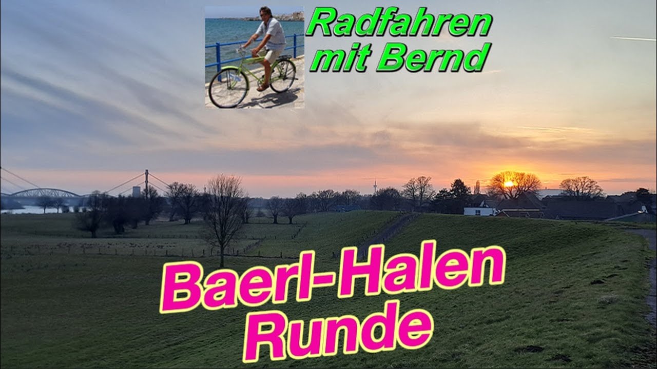 Baerl-Halen Runde  -   Schifffahrt - Abendrot