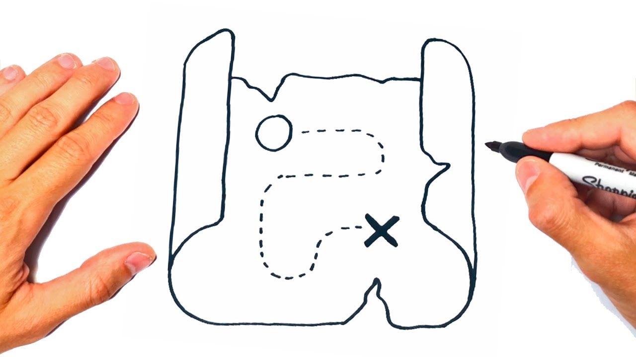 How to draw a Map Step by Step | Drawing a Map