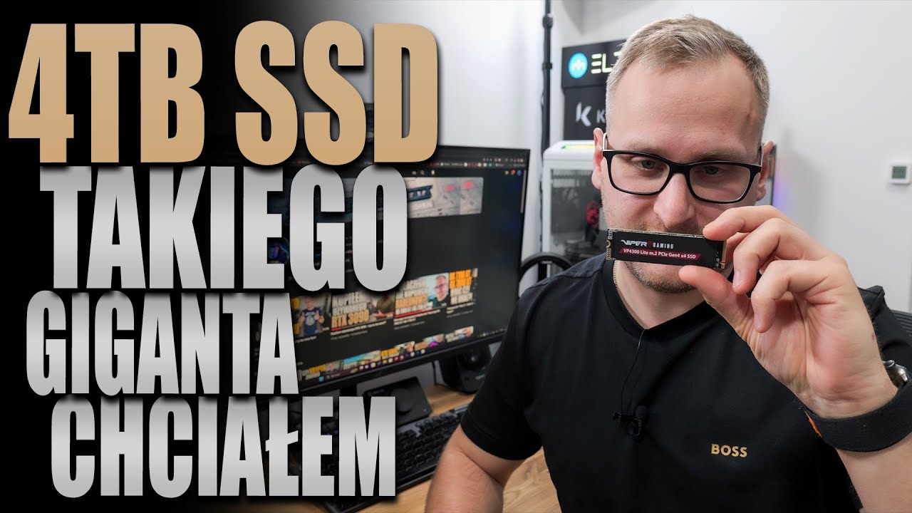 Mam nowy potężny SSD 4TB! - Patriot Viper VP4300 Lite