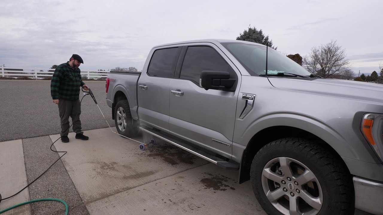 2-in-1 Undercarriage Pressure Washer Attachment, 16