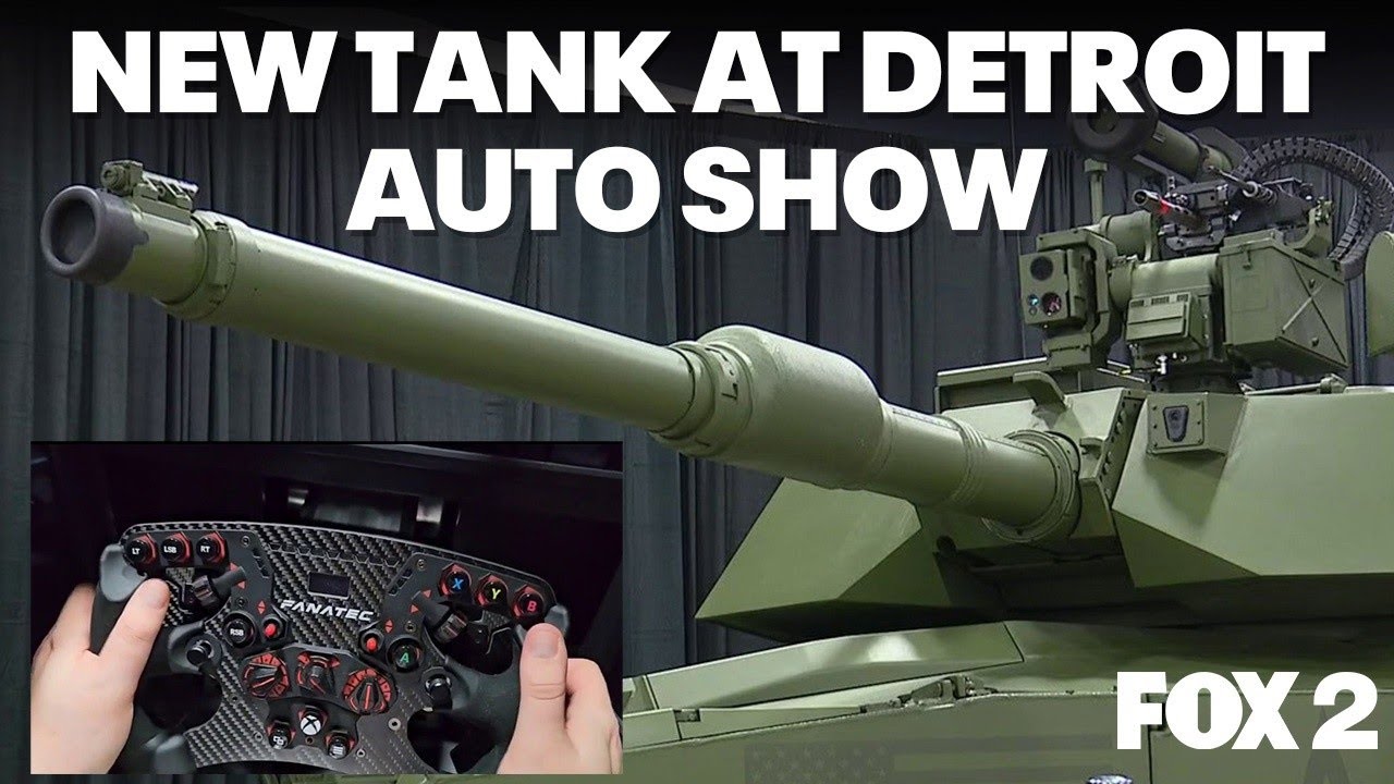 New U.S. Army tank can be driven by video game controller
