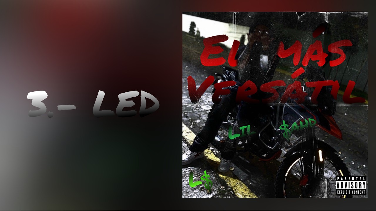 LIL $AHD - LED (Visualizer)
