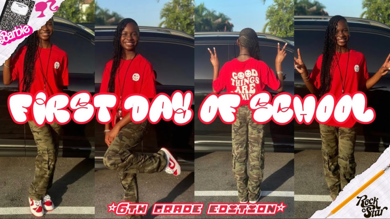 first day of school Grwm *6th grade*
