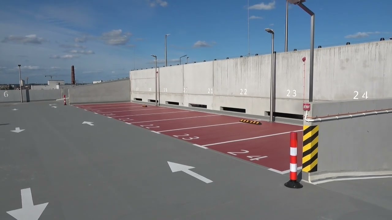 Parking wielopoziomowy przy ulicy Grudziądzkiej w Bydgoszczy