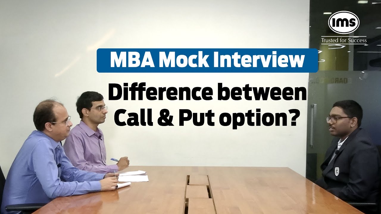 S2 - Ep6 | MBA Mock Interview ft. Srinjay Sarkar | IMS Mock Interview Series
