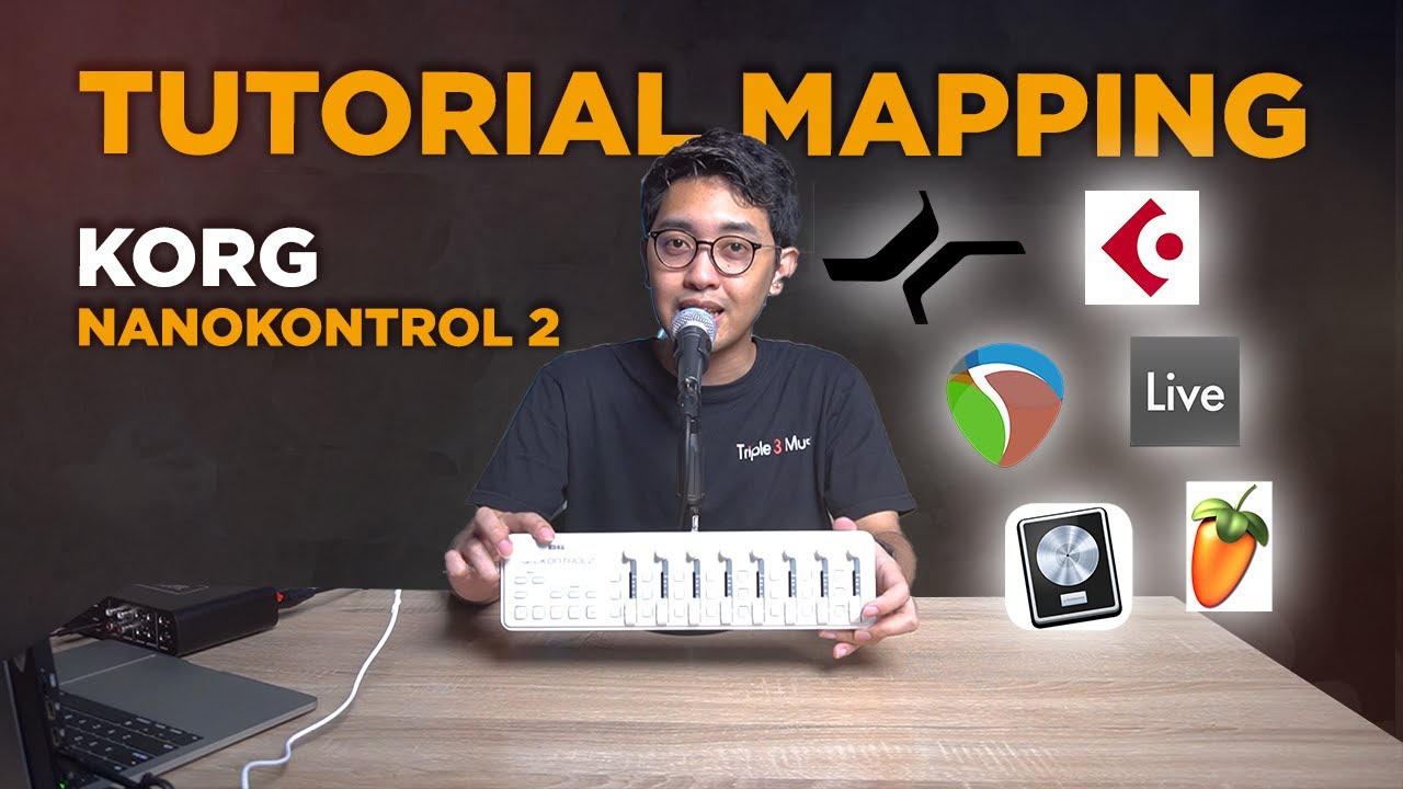 Tutorial Mapping & Setting Korg Nanokontrol 2 di beberapa DAW !