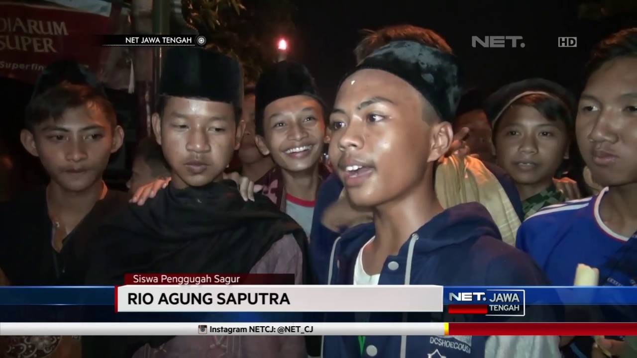 NET JATENG - TRADISI GUGAH SAHUR