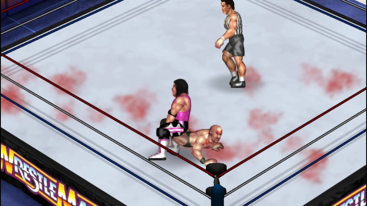 Fire Pro Wrestling World - Stone Cold Steve Austin vs Bret 'The Hitman' Hart [No DQ Submission Only]