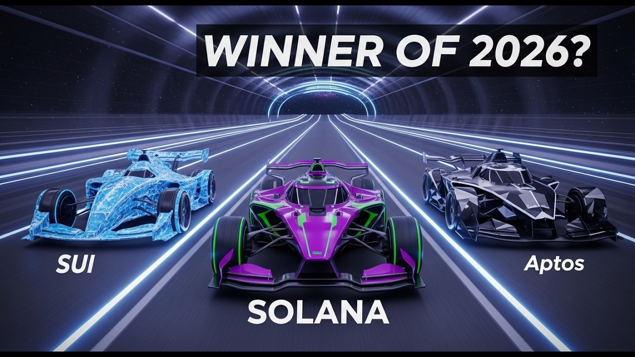 Solana vs SUI vs Aptos: The Layer 1 War of 2026 (Winner Revealed)