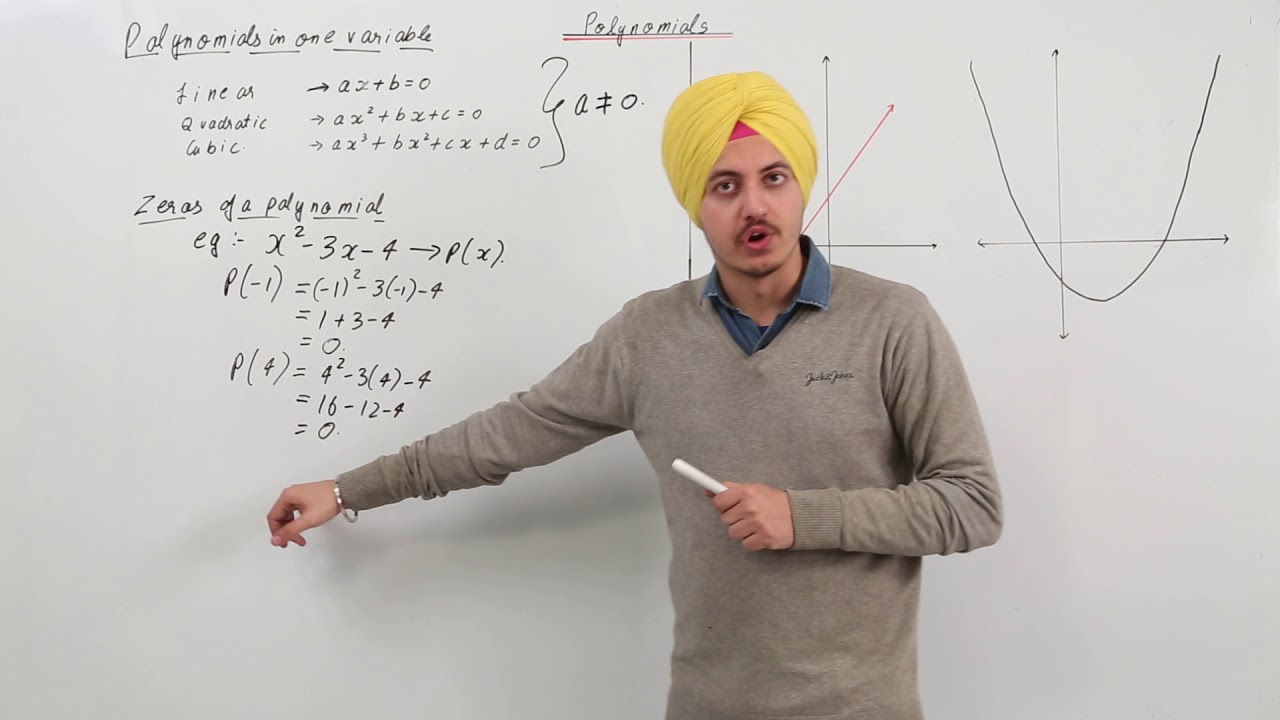 Free Online Topic l CBSE I CLASS 10th I Chapter 2 I Polynomials l L1