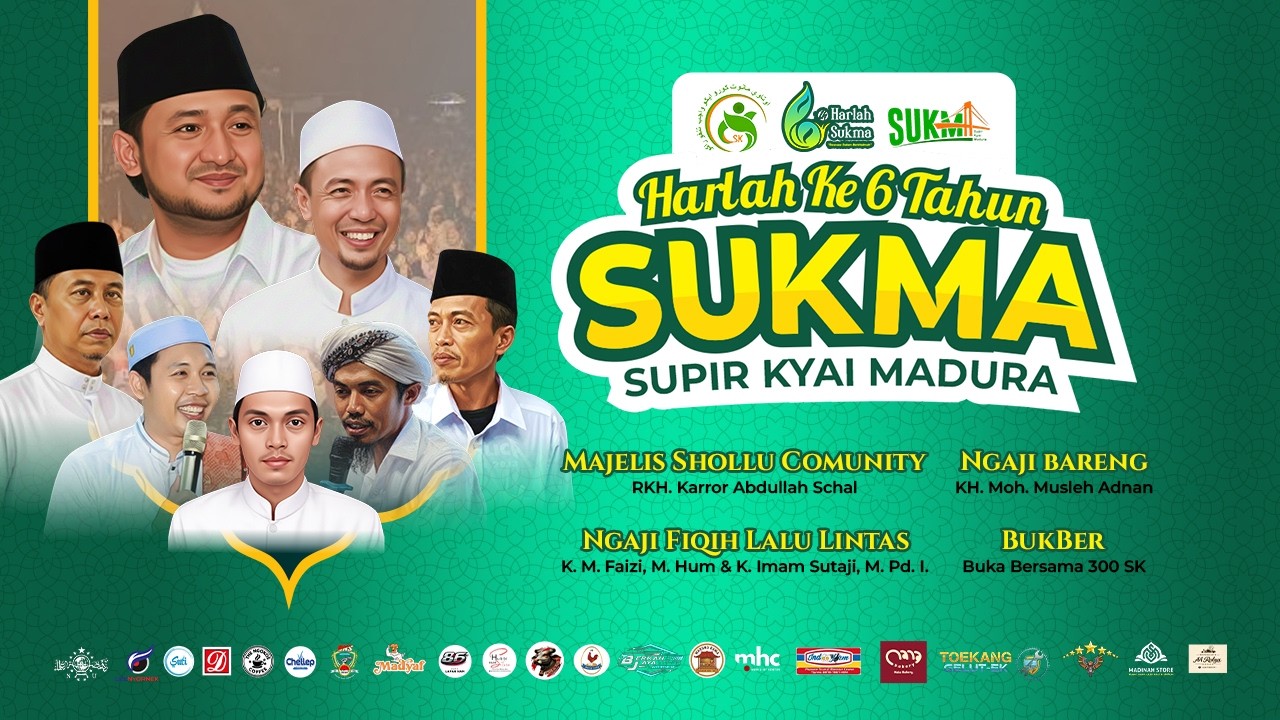 HARLAH KE 6 SUKMA  DI PP. AL-IBROHIMIY | PRAGAAN, SUMENEP | AHAD,  12 RAMADHAN 1447 H