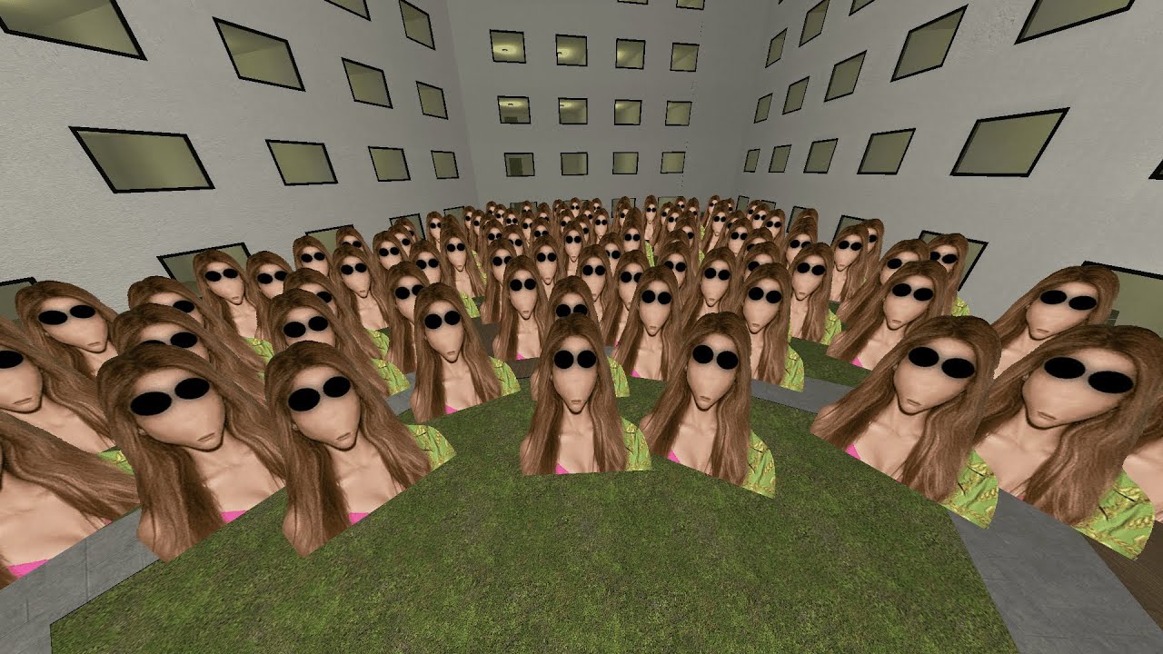 Shakira Nightmare Nextbot Gmod in Liminal Hotel