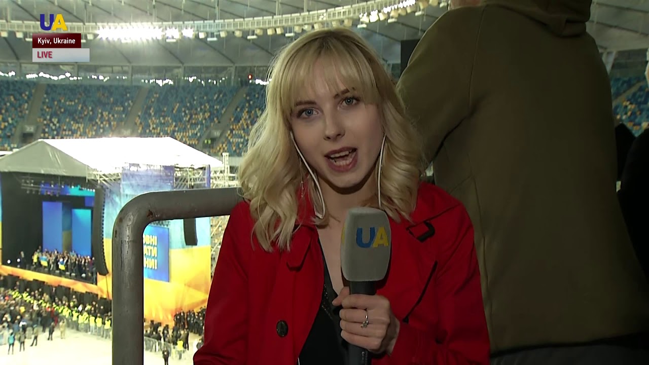 Ukrainian Presidential Debates at Olimpiyskyi Stadium