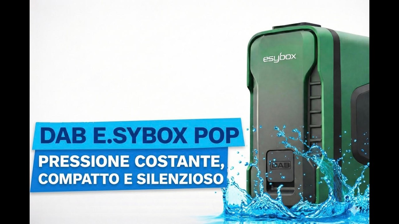 DAB E.SYBOX POP – Pressione Acqua Costante, Compatto e Silenzioso
